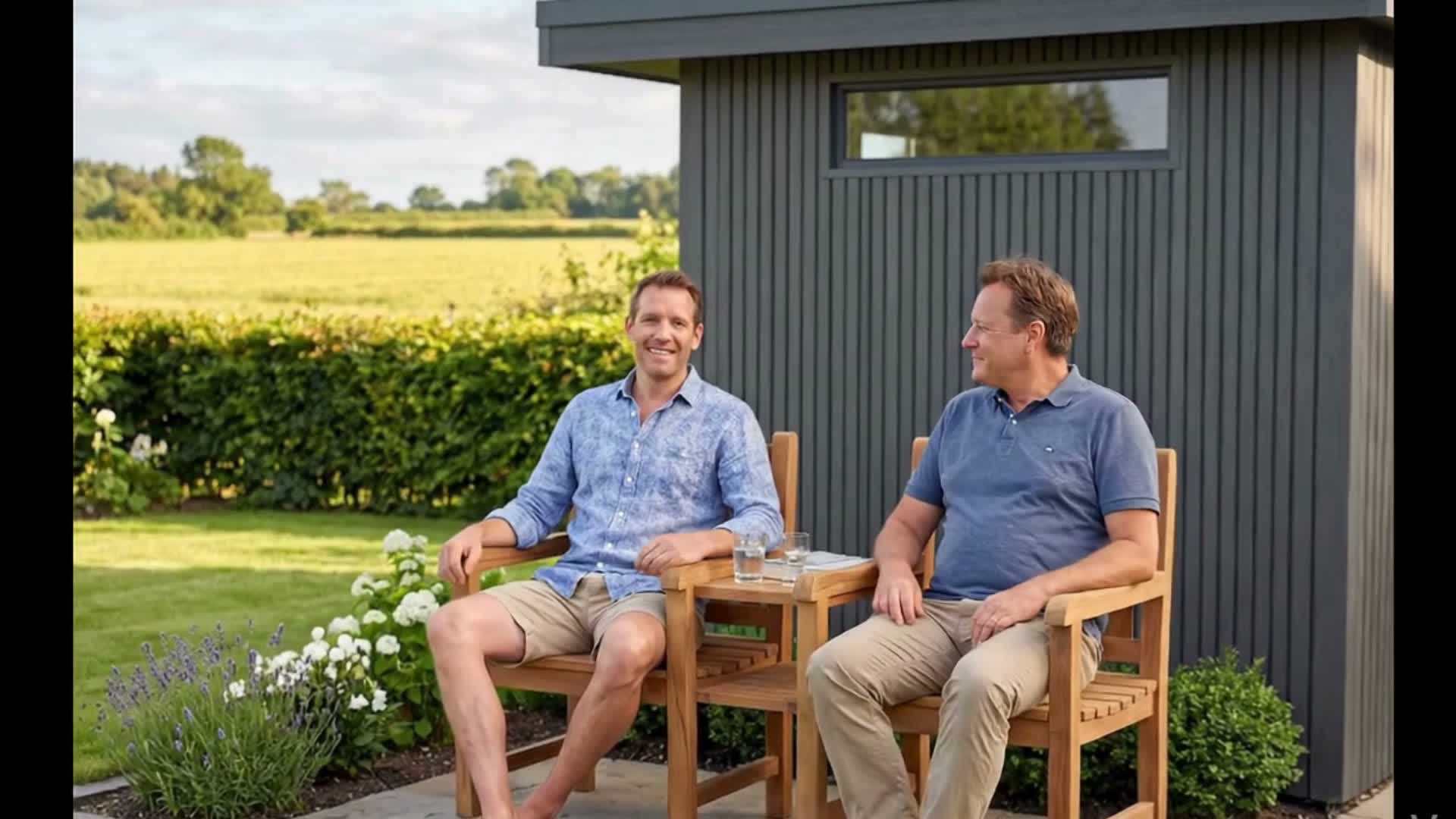 Gartenbank Feierabend Teak Produktbild-Vorschau 7