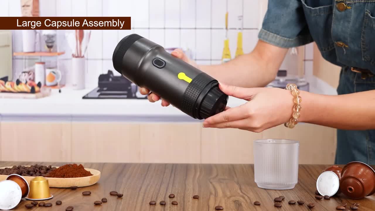 tragbare Espressomaschine, 20 Bar portable espresso Produktbild-Vorschau 7