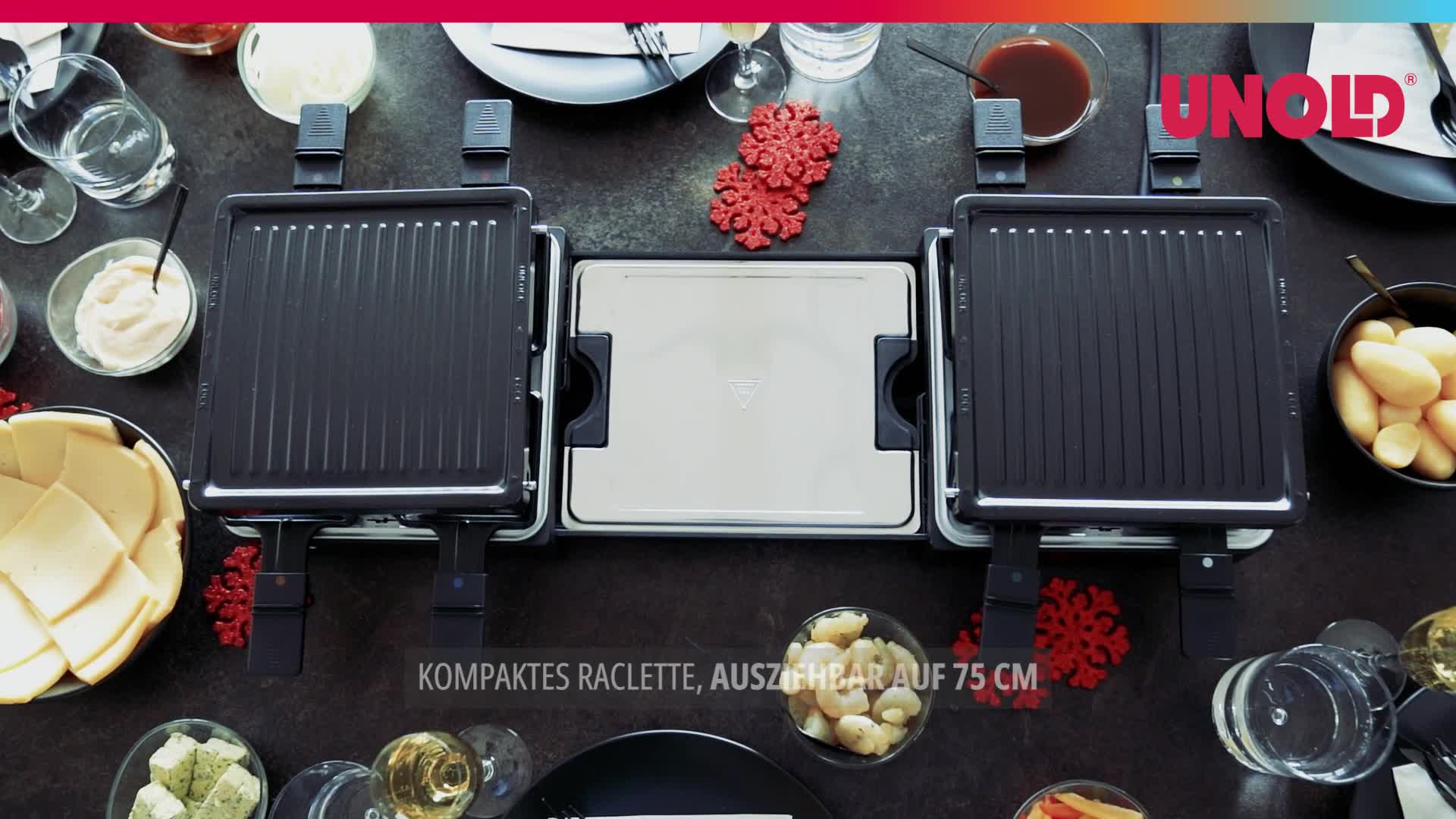 Unold 48755 Raclette Extendable, Raclette mit Produktbild-Vorschau 7