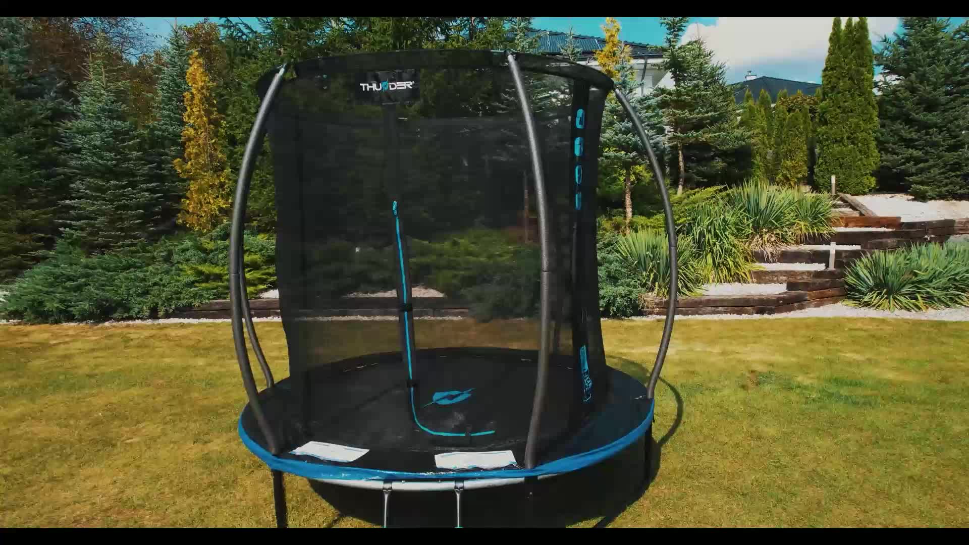 Thunder Trampolino da giardino Ultra 305 cm 10 ft rete Anteprima dell’immagine prodotto 7