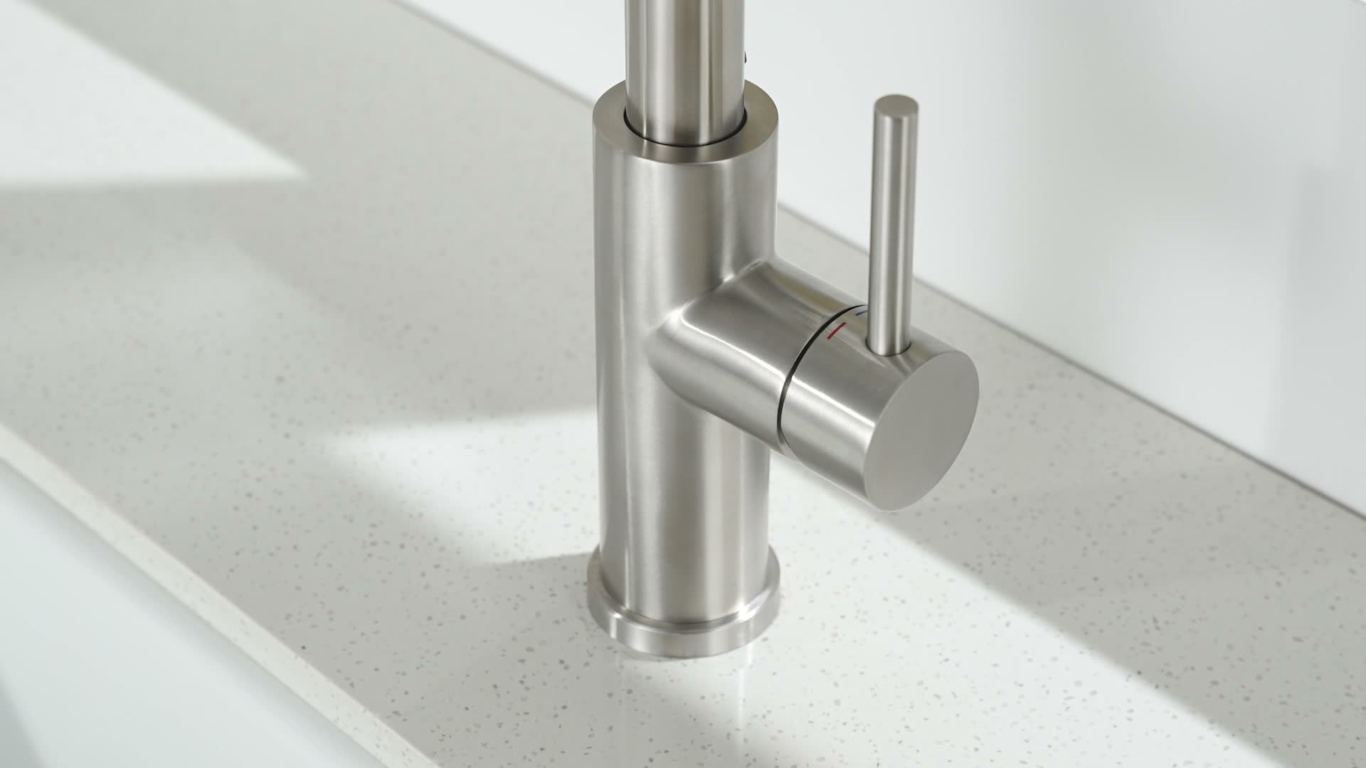 Küchenarmatur Gebürstet Spiralfeder Magnetisch, Wasserhahn Produktbild-Vorschau 7