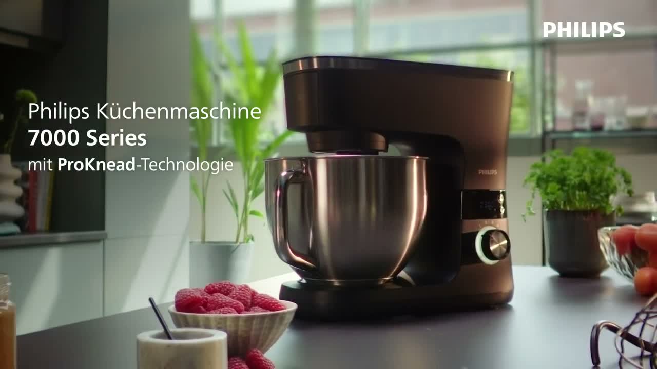 Philips Küchenmaschine 7000 Series, 5.5 L, Knethaken, Produktbild-Vorschau 7