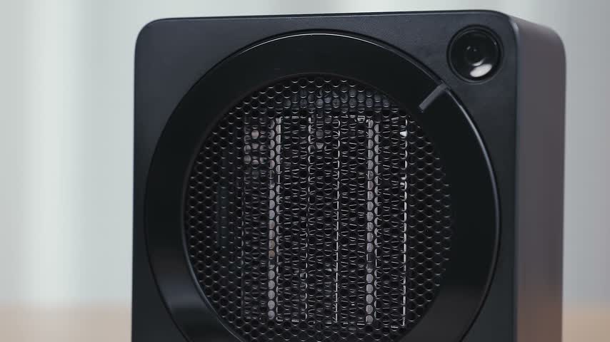 Mini-Heizlüfter Schwarz 500 W | Energiesparender mit Produktbild-Vorschau 7
