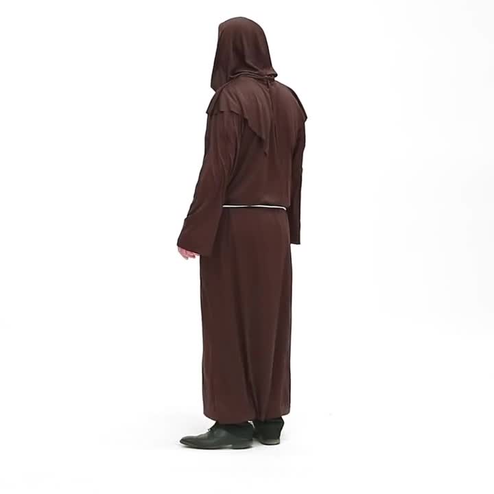 dressforfun® Herrenkostüm Mönchskutte Produktbild-Vorschau 5