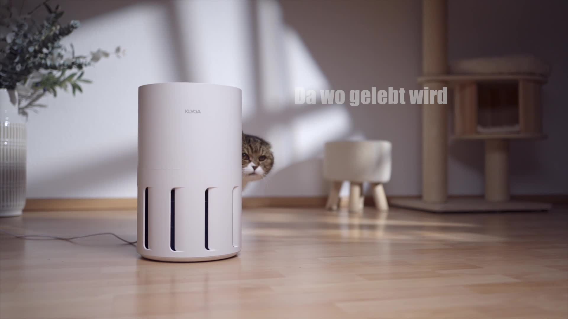 Klyqa Luftreiniger Allergiker mit HEPA-Filter. Gegen Produktbild-Vorschau 7