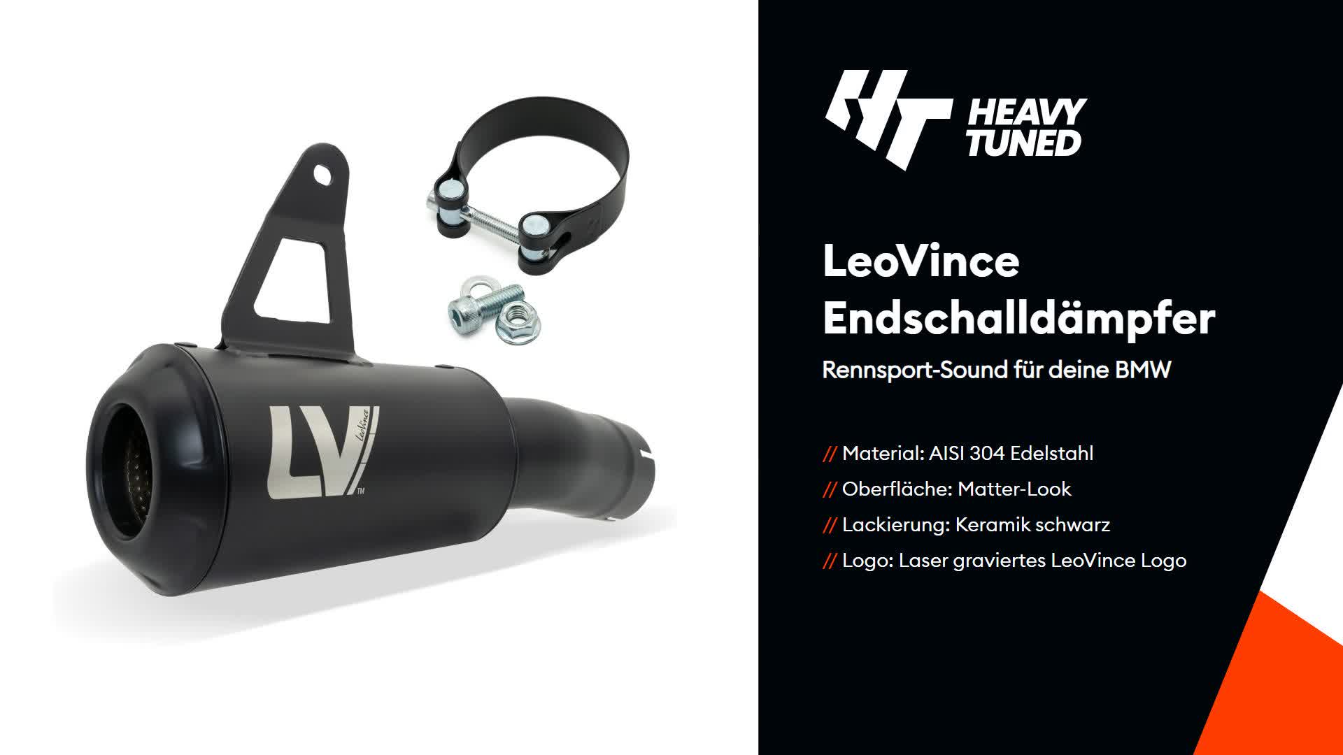 LEOVINCE 15257FB Endschalldämpfer Auspuff Produktbild-Vorschau 7