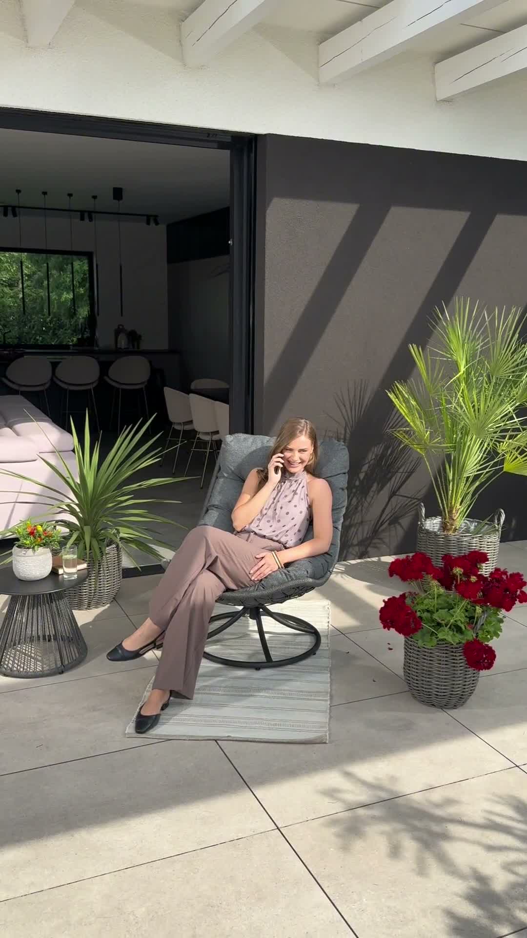 di volio Gartensessel MELIA - schwarz, Lounge Sessel aus Produktbild-Vorschau 6