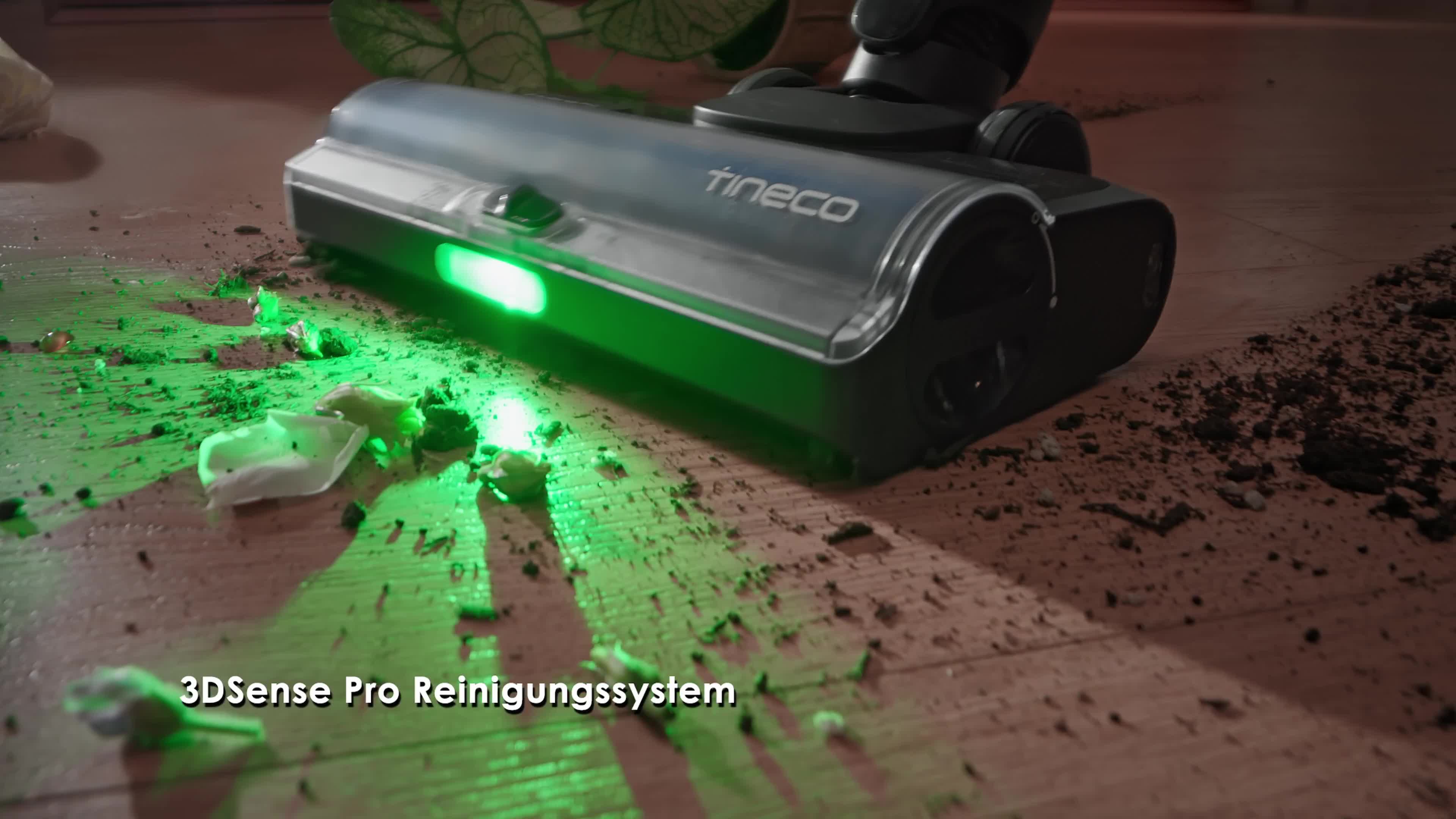 Tineco PURE ONE S70 Akku Staubsauger, 200 AW, LED, 3DSense Produktbild-Vorschau 7