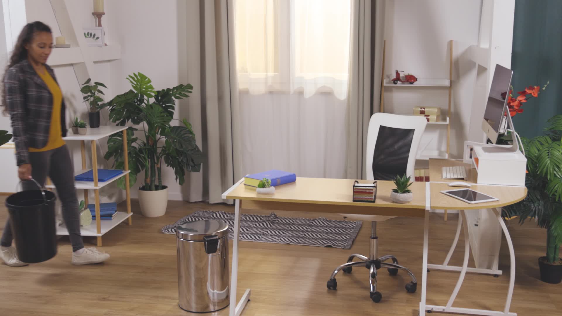 Relaxdays Mülleimer Küche, 20 Liter, spiegelpolierter Produktbild-Vorschau 7
