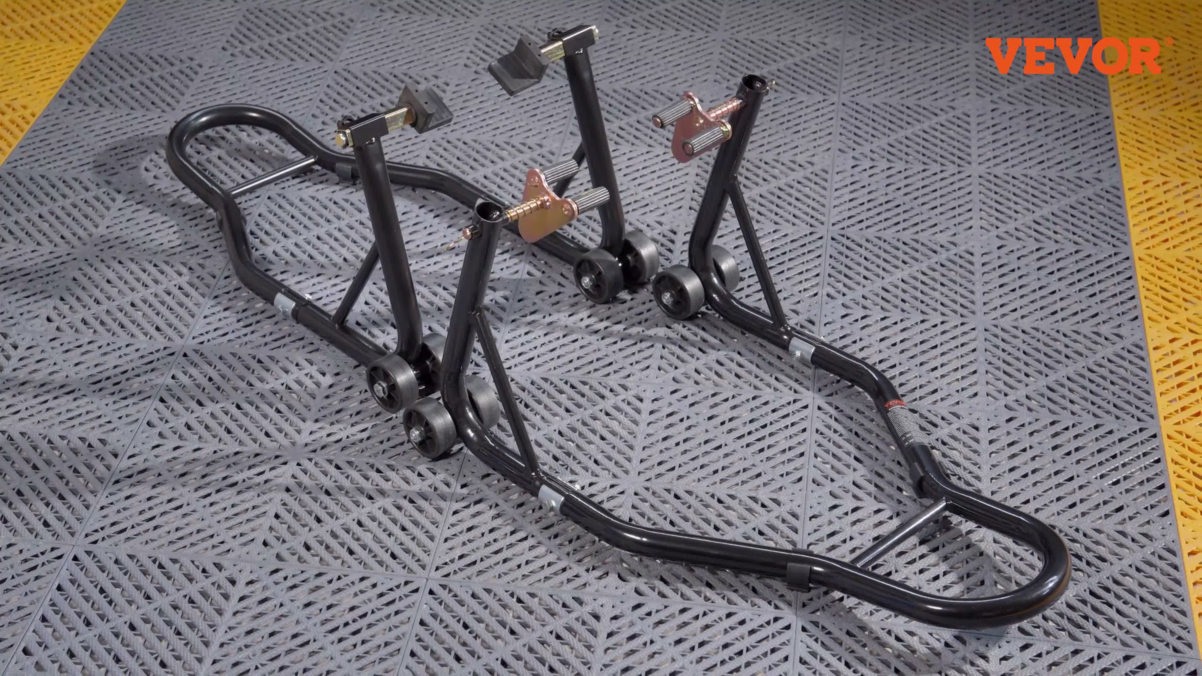 VEVOR Motorrad Ständer Set Montageständer 0,39 t Belastbar, Produktbild-Vorschau 7