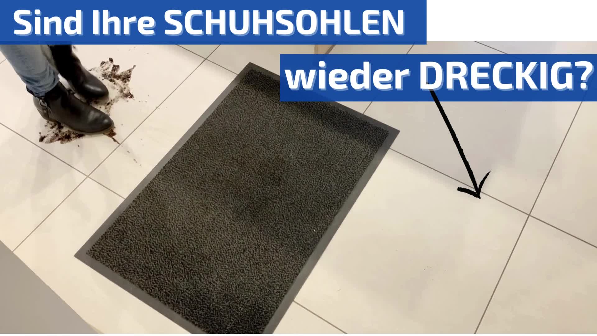 Entrando Fußmatte 40x60 cm in Braun - Rutschfeste Produktbild-Vorschau 7