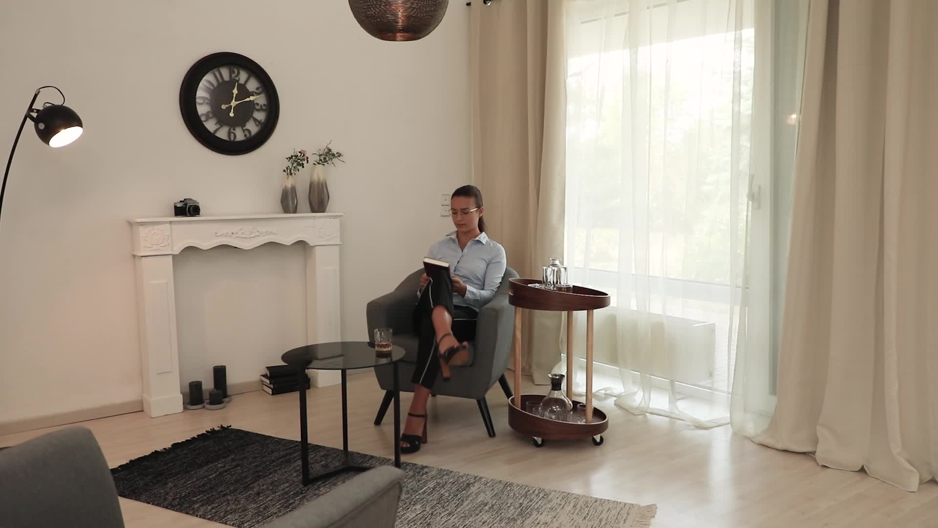 relaxdays Verdunklungsvorhänge mit Ösen 2er-Set Produktbild-Vorschau 7