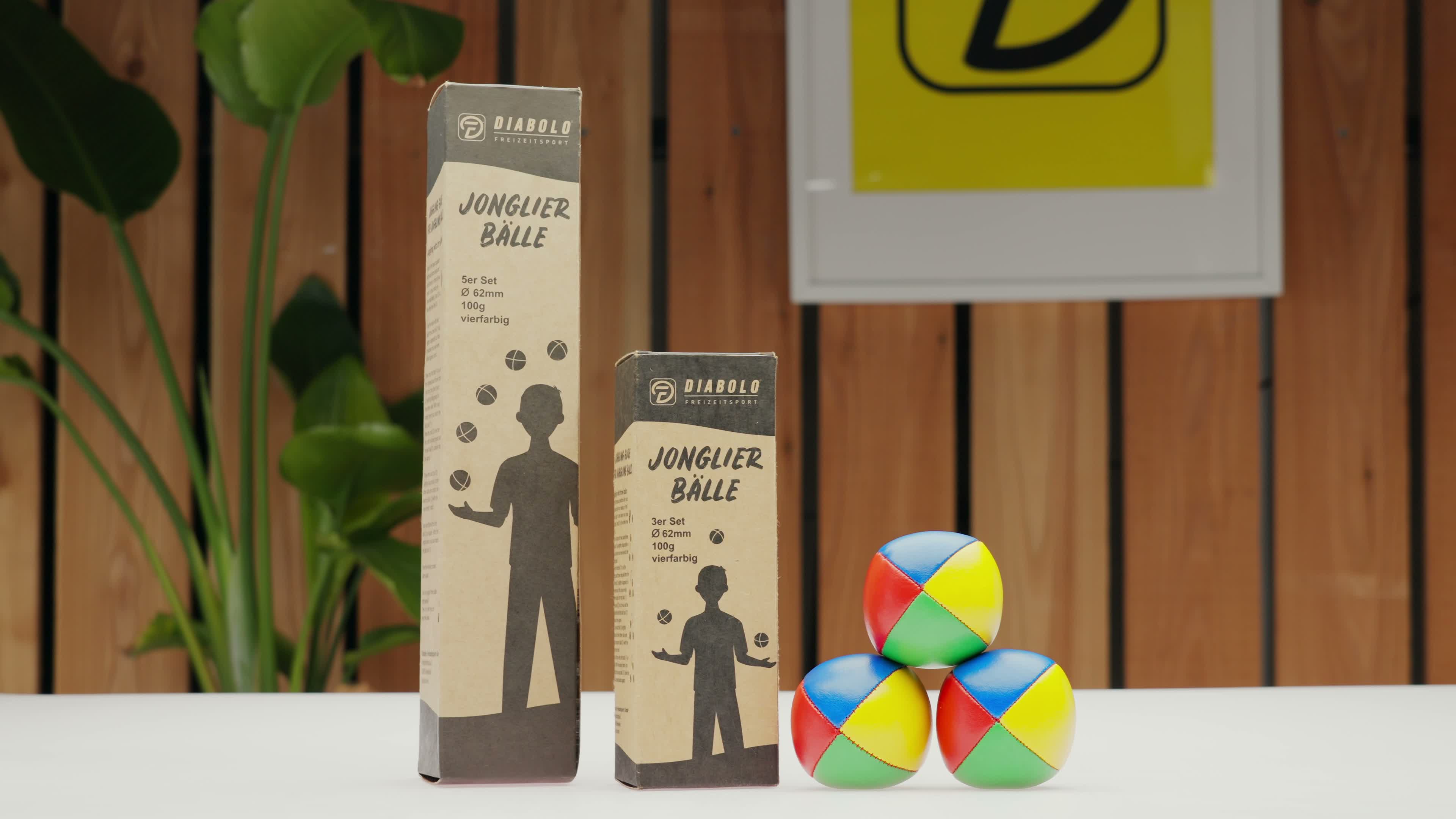 Diabolo Jonglierbälle Erwachsene – 62 mm Set mit 3 Produktbild-Vorschau 7