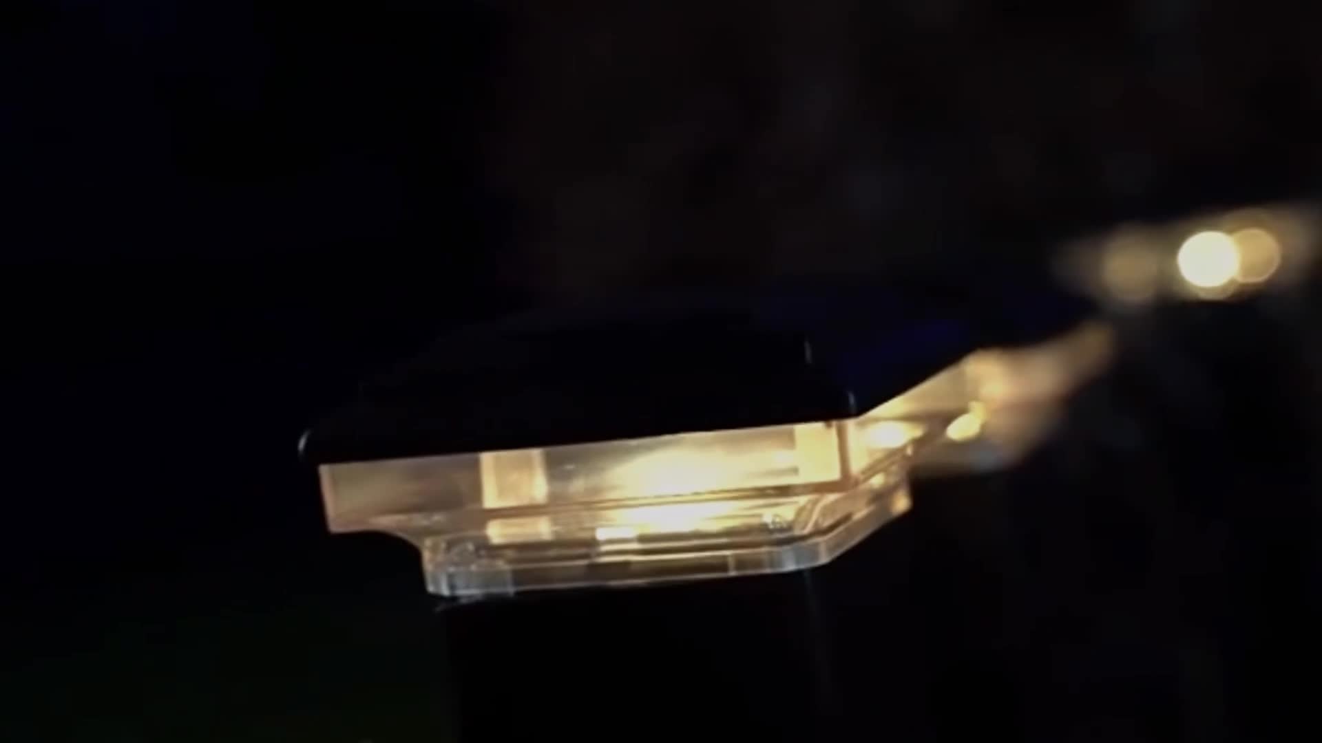 Forever 4 Stück Solar Pfostenleuchten, 8LED Solarleuchten Produktbild-Vorschau 7