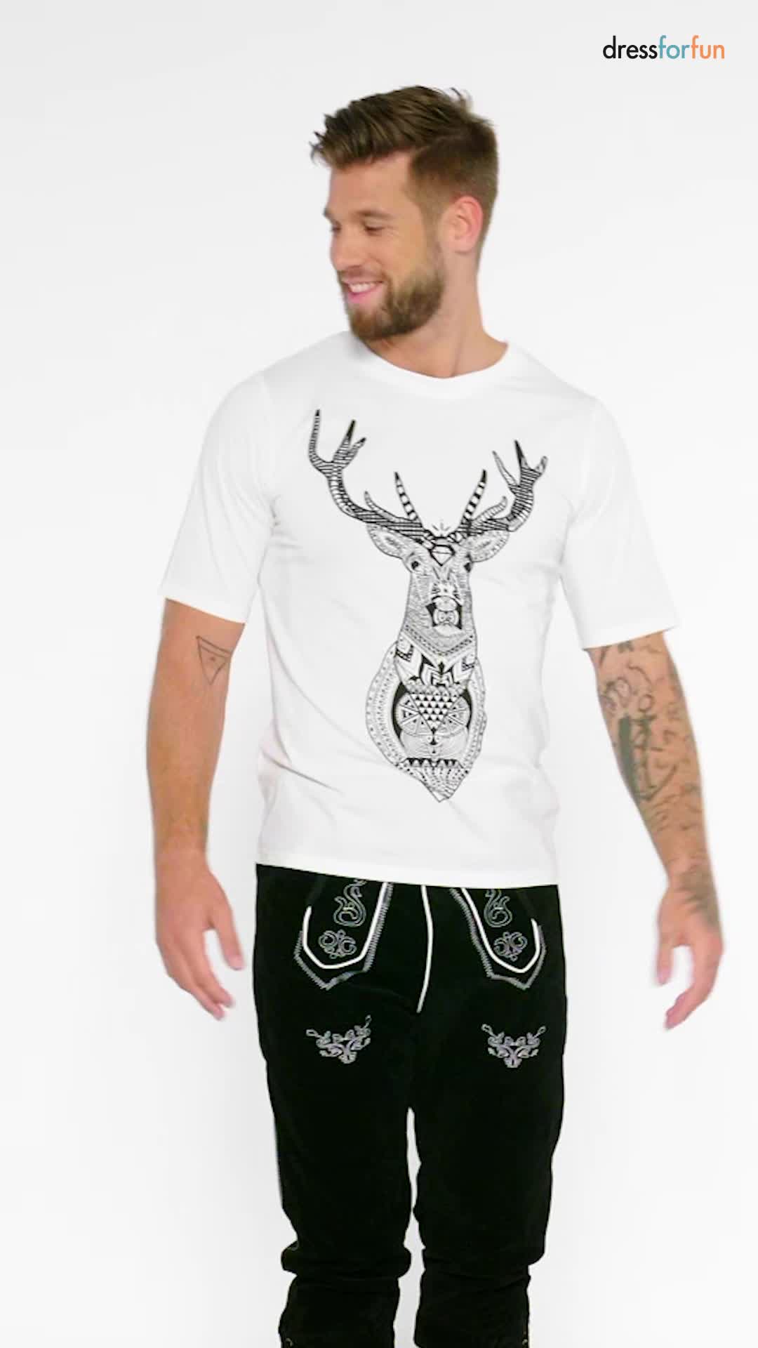T-Shirt Platzhirsch - S Produktbild-Vorschau 5