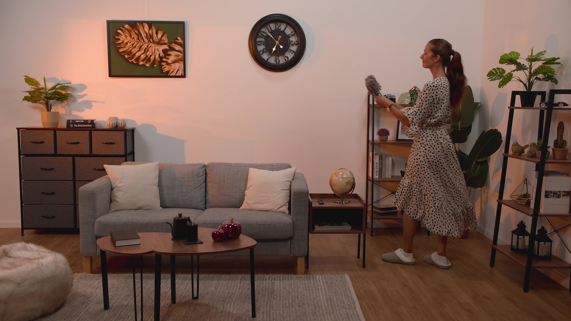 Relaxdays Staubwedel 3er Set, ausziehbare Telekopstange bis Produktbild-Vorschau 7