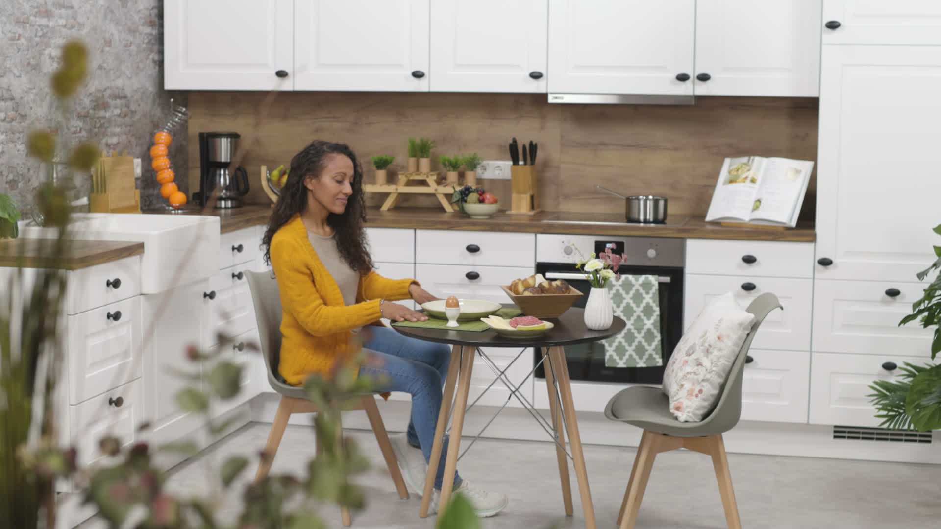 Relaxdays Besteckkasten ausziehbar, Bambus, HBT: 5 x Produktbild-Vorschau 7