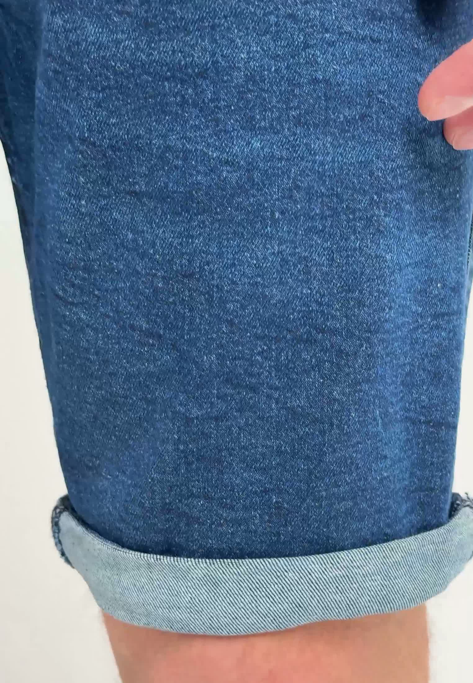 Ombre  Shorts aus Denim für Männer indigo L Produktbild-Vorschau 7