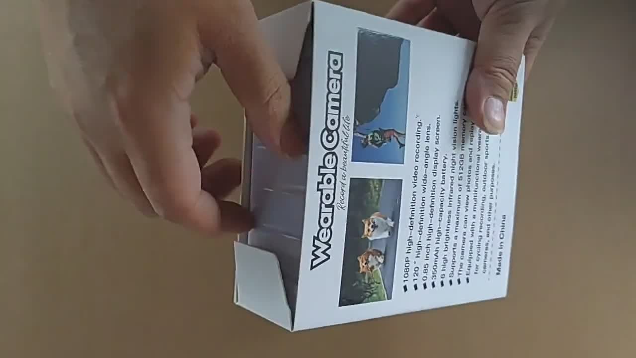 Mini-Körperkamera 1080P, daumengroße tragbare Produktbild-Vorschau 7