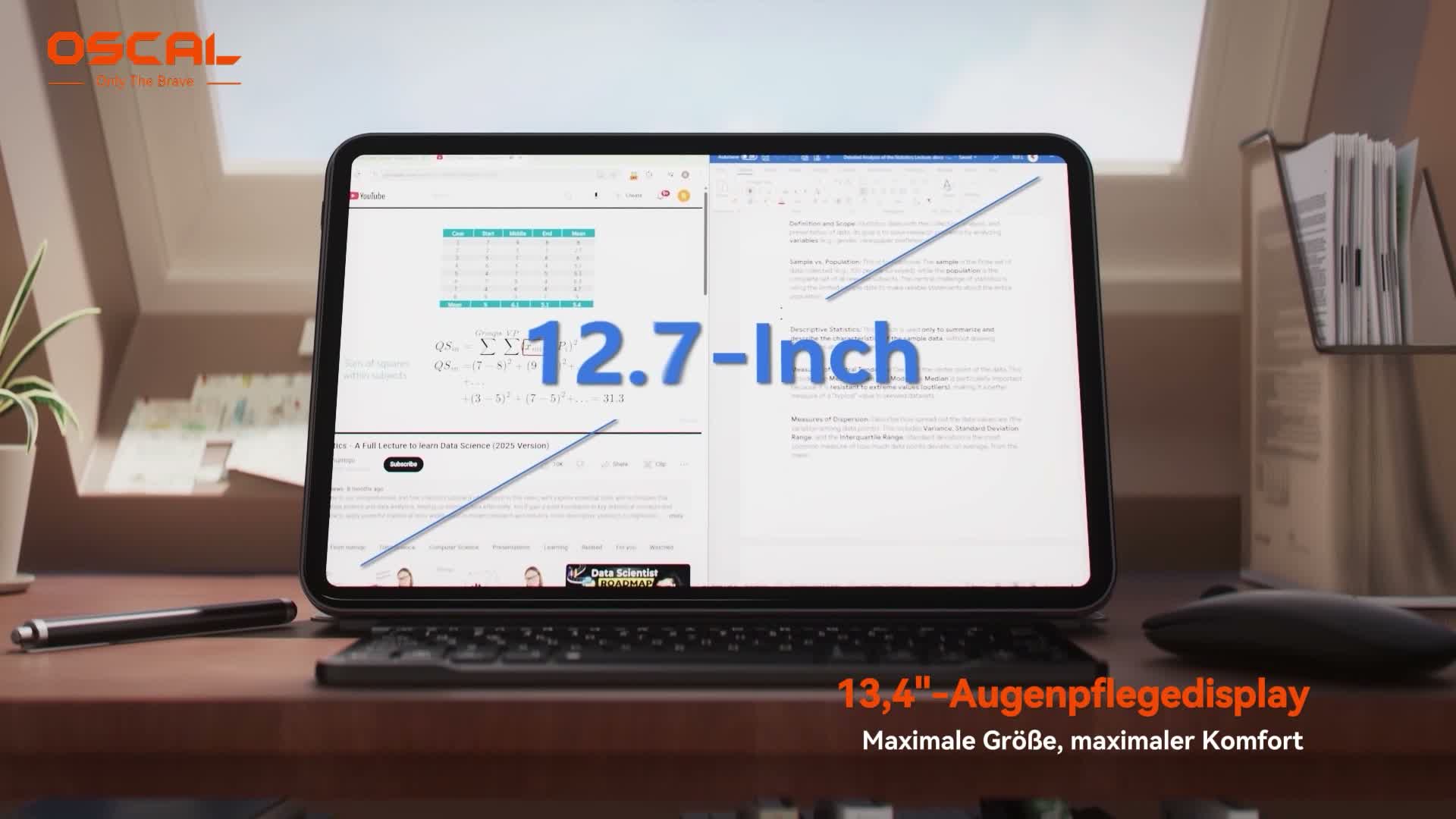 Blackview oscal Tablet mit Tastatu, 13,4" 2K 120Hz Display, Produktbild-Vorschau 7