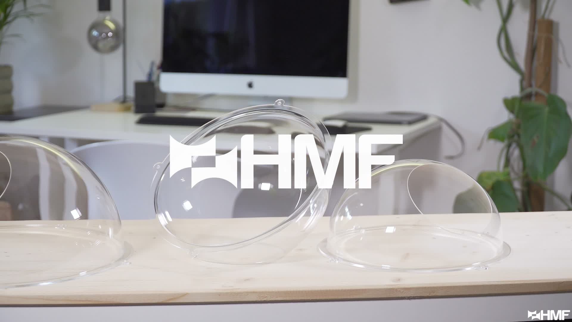 Acrylhalbkugel, Wandregal, HMF 46624-22 Hängedisplay, Ø 24 Produktbild-Vorschau 7