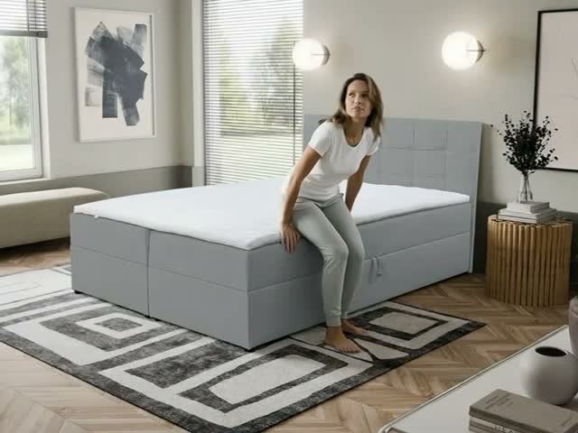 VENASI Boxspringbett 160x200 mit Bettkasten, Jessa Produktbild-Vorschau 7