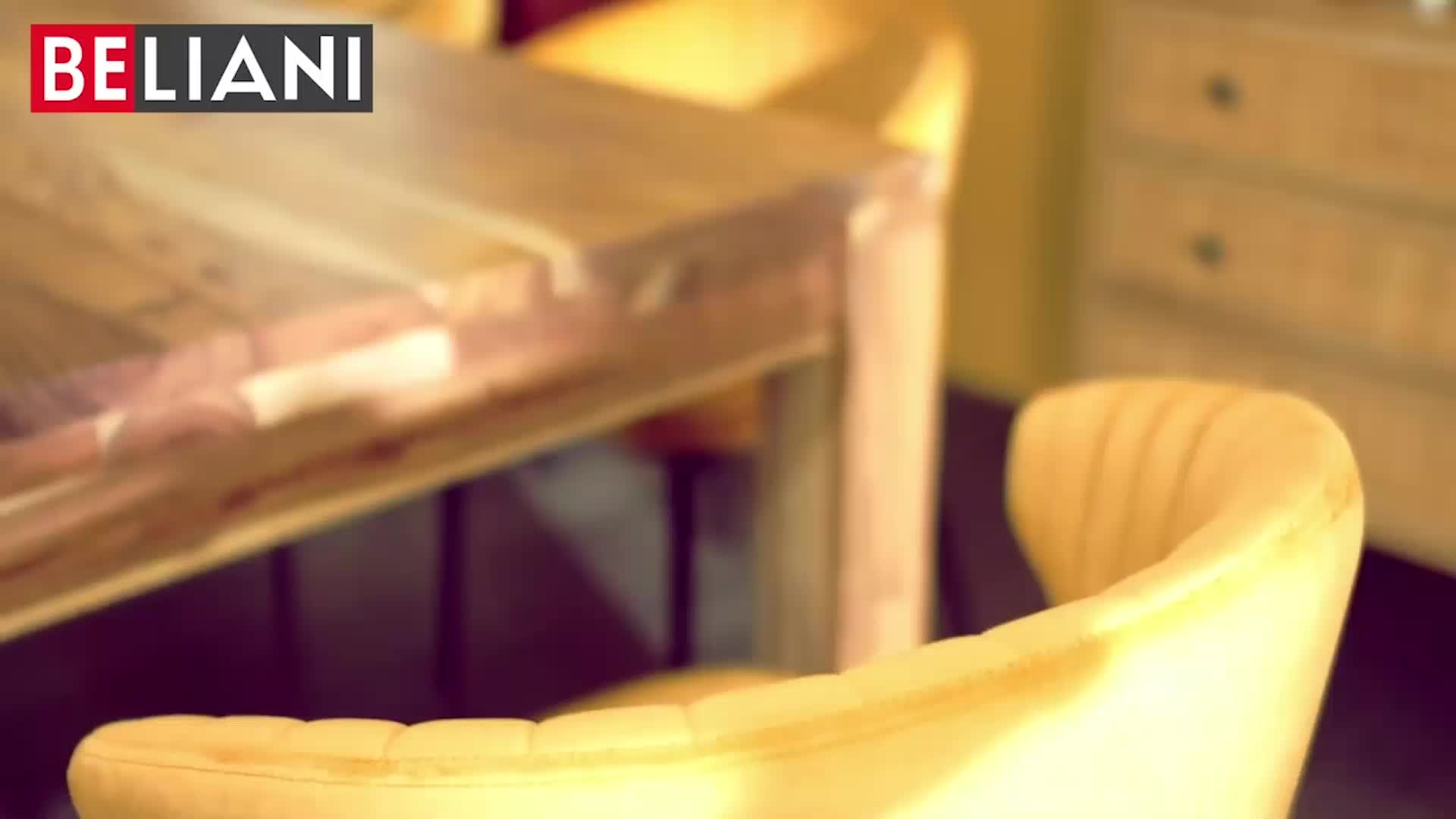 BELIANI Váza žluté sklo barevné tónování průhledné Náhled obrázku produktu 7