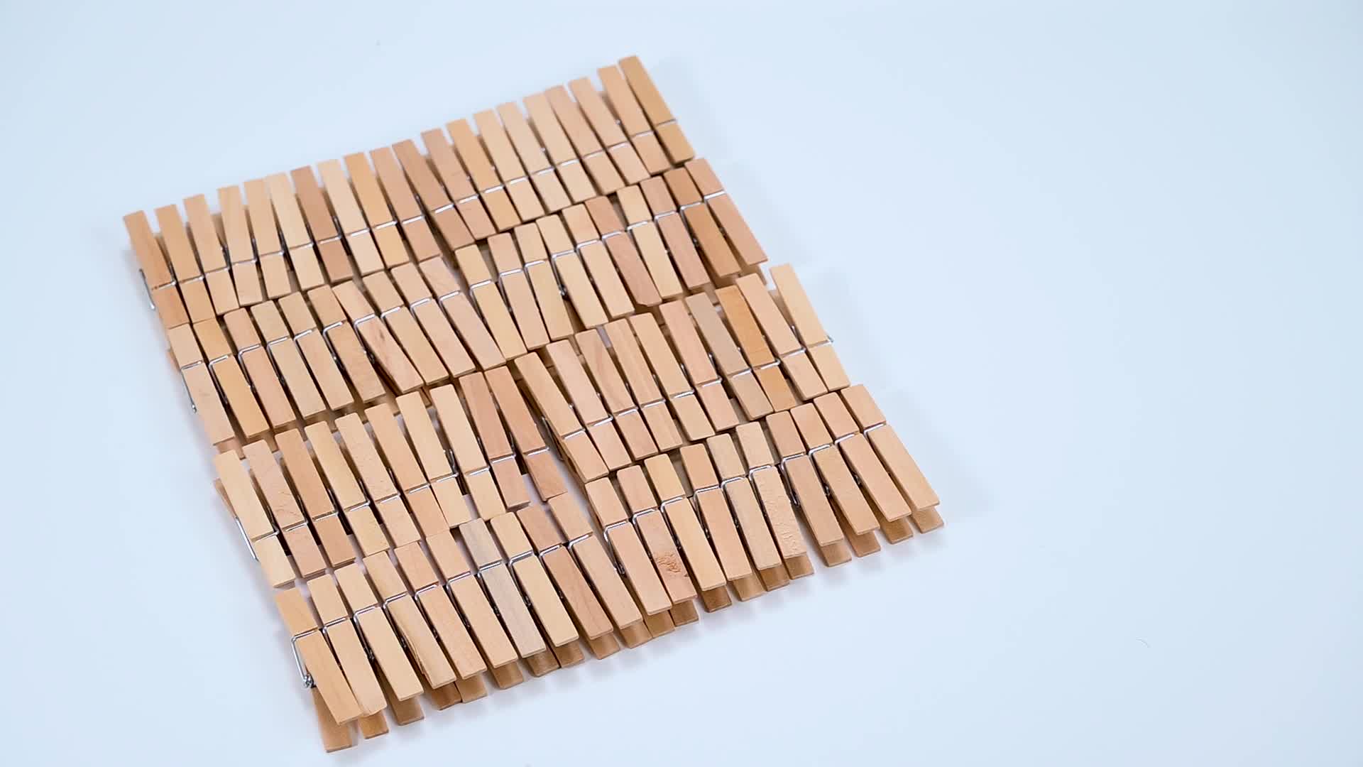 50 Klammern aus echtem Holz - Holzklammern - Klammer Produktbild-Vorschau 7