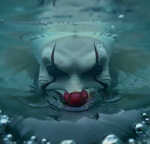 Pennywise Horror Clown Maske – ES Kostüm Zubehör für Damen, Produktbild-Vorschau 7