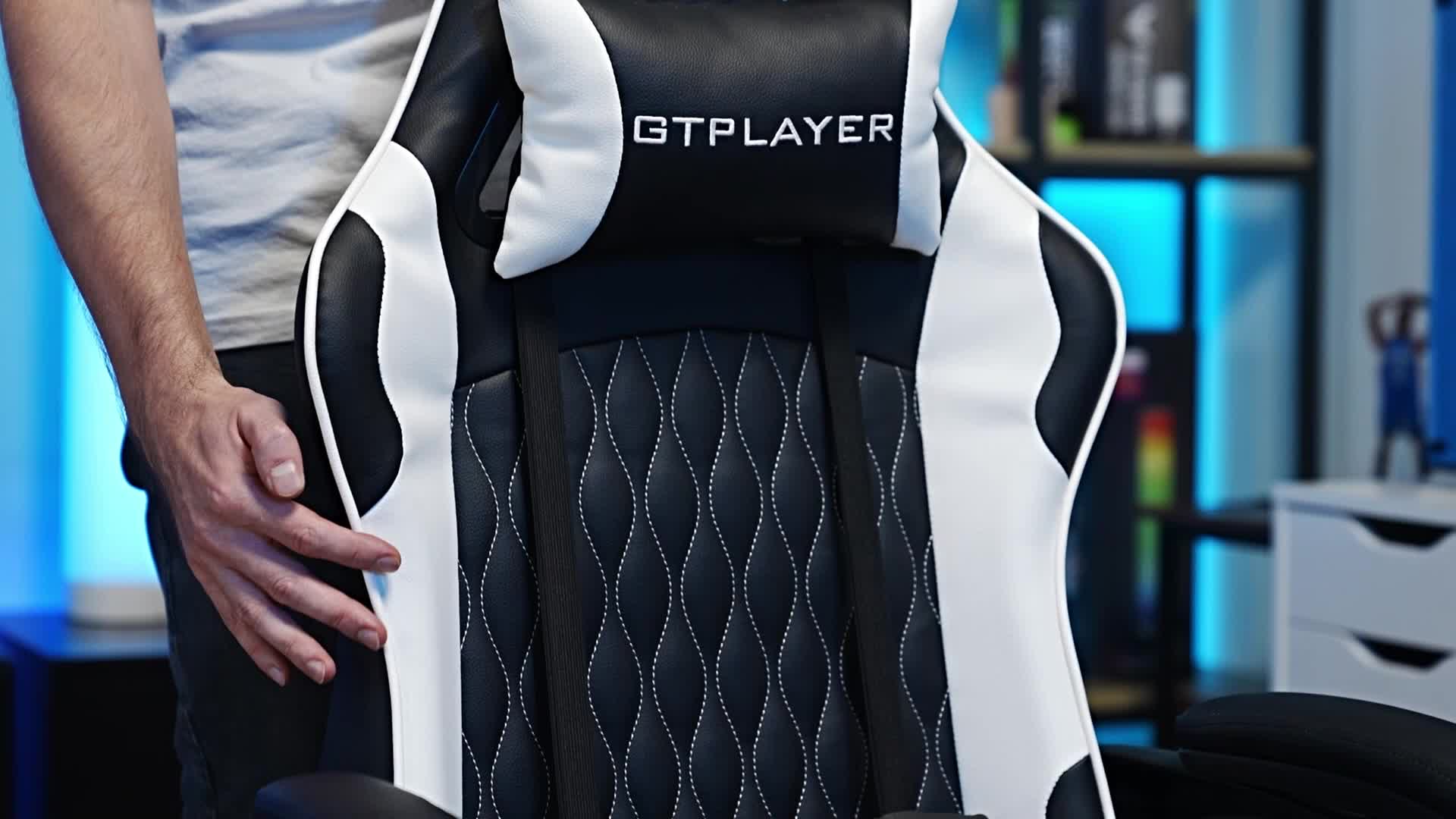 GTPLAYER Herní židle Gamer Chair, ergonomická kancelářská Náhled obrázku produktu 7