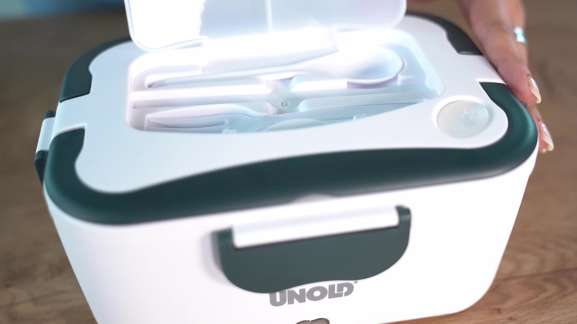 UNOLD 58850 elektrische Lunchbox, Weiß, 1,5 Liter, Produktbild-Vorschau 7