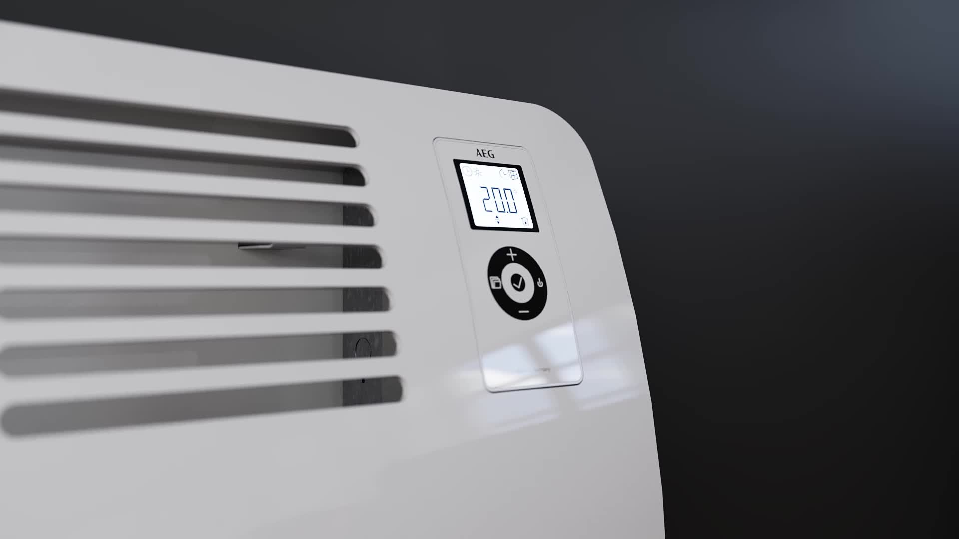 AEG Wand-Konvektor WKL 500 Comfort, Elektroheizung 0,5 kW, Produktbild-Vorschau 5