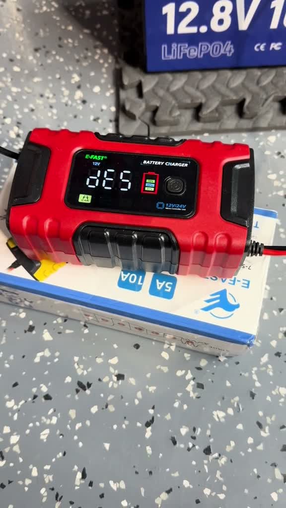 Intelligentes 12V KFZ Batterieladegerät, Autobatterie Produktbild-Vorschau 7