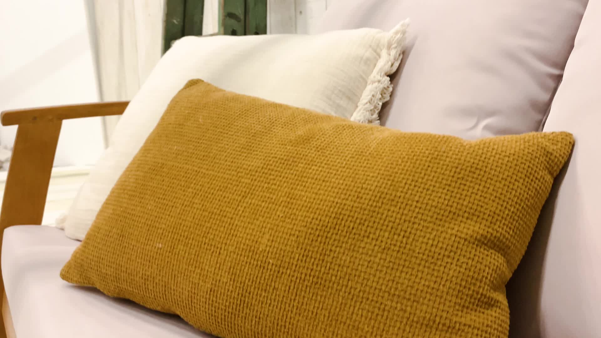 sweeek - Gartenlounge-Set für 4 Personen - Holzfarben Produktbild-Vorschau 6