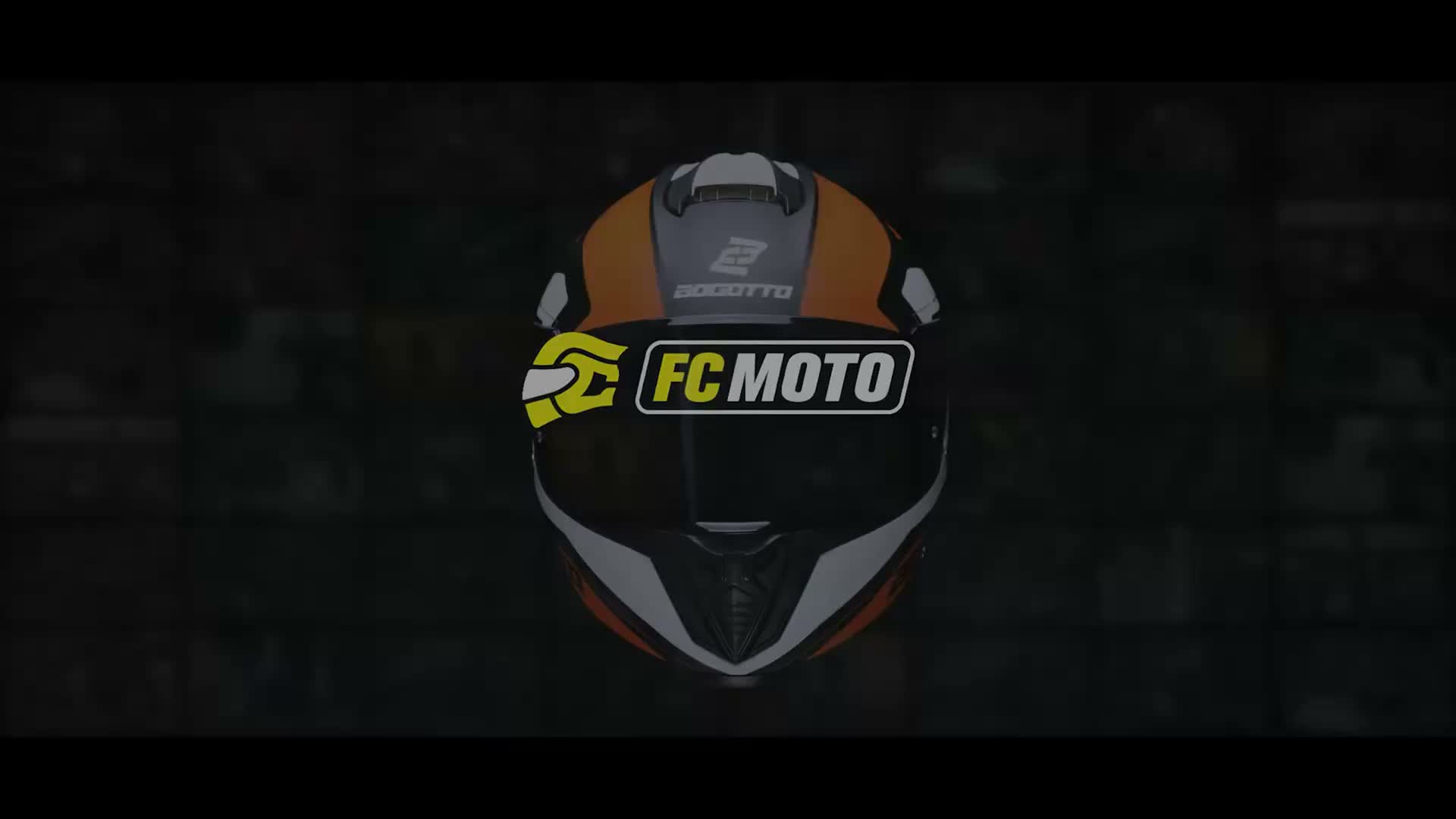 Bogotto FF122 BGT Helm, orange/weiß, M (57/58) Produktbild-Vorschau 7