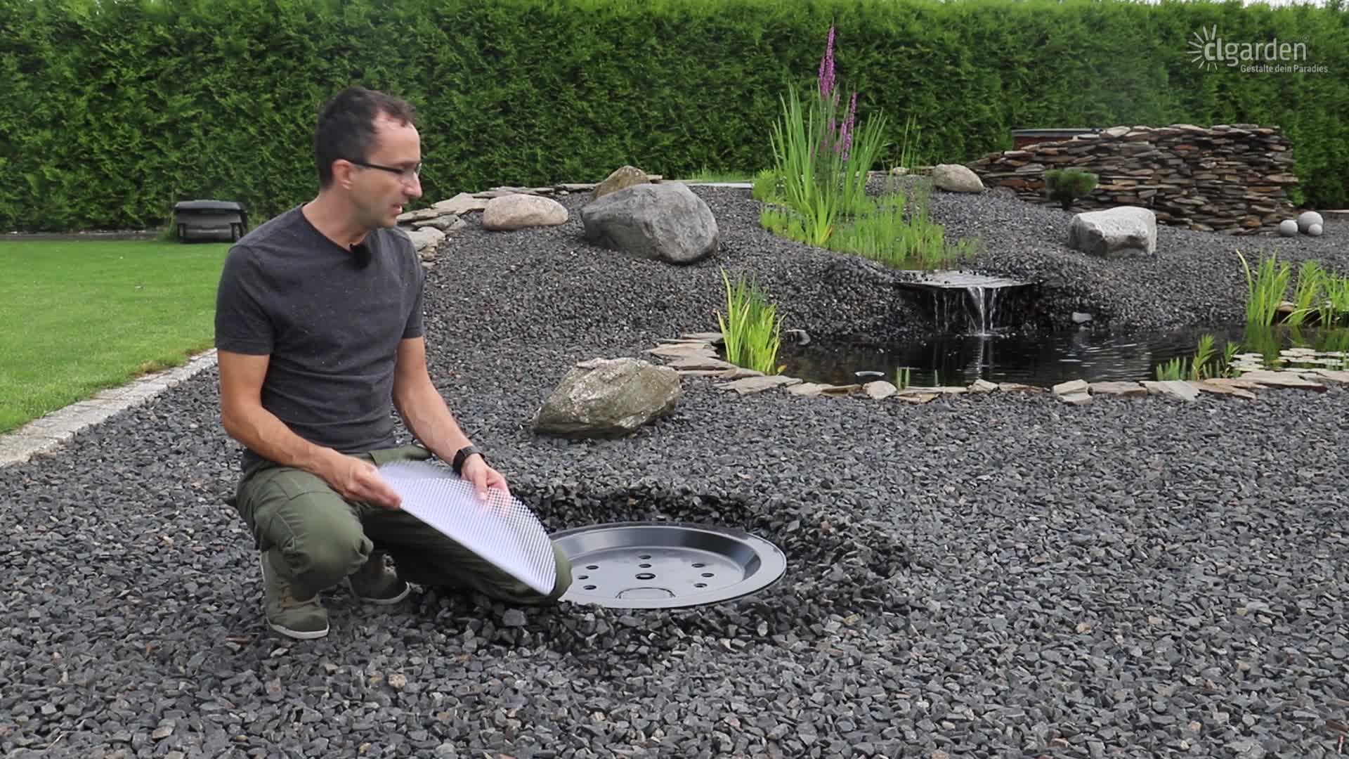 CLGarden Gitternetz rund 40cm für ø 66cm GFK Produktbild-Vorschau 5