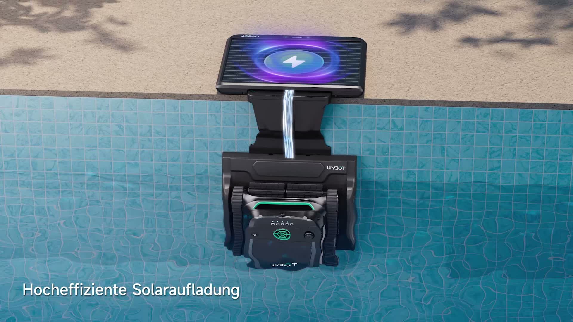WYBOT S2 Solar Vision kabelloser Poolroboter mit Solar Produktbild-Vorschau 7