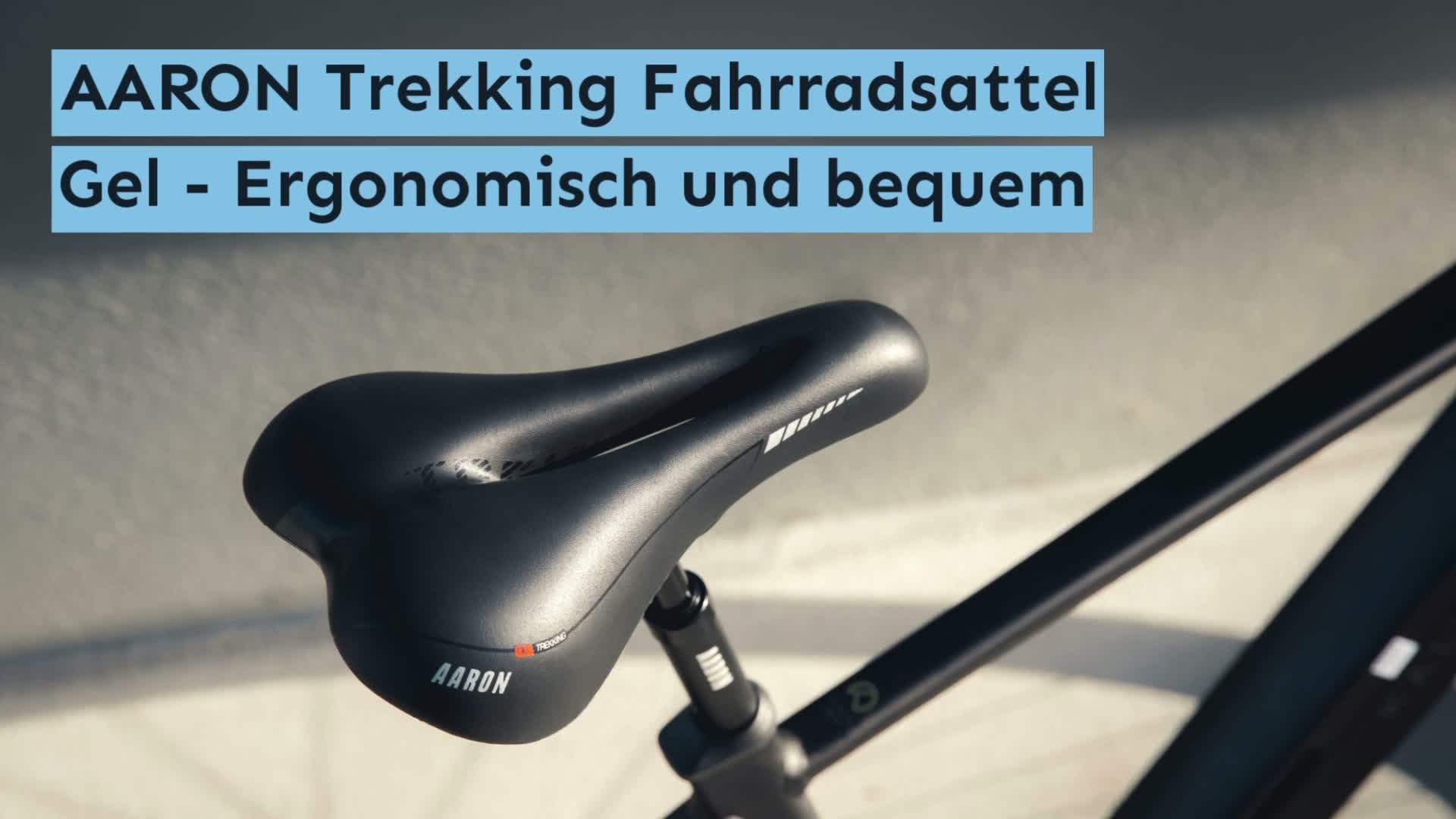 AARON Trekking Fahrradsattel - Für MTB, City und Trekking - Produktbild-Vorschau 6