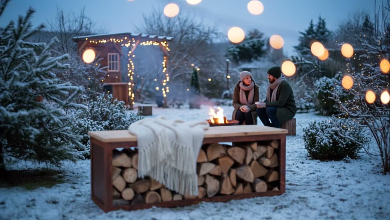 REDFIRE® Holzlagerbank Tyr Produktbild-Vorschau 5
