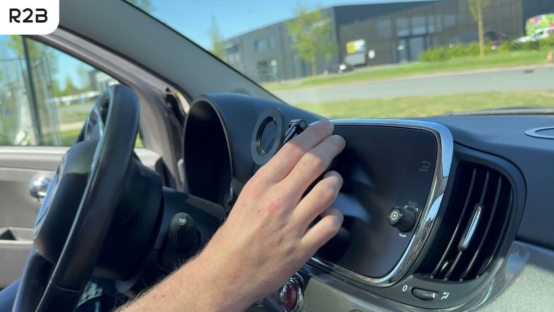 R2B Autohouder voor smartphones met elektrische Productafbeelding-voorbeeld 7