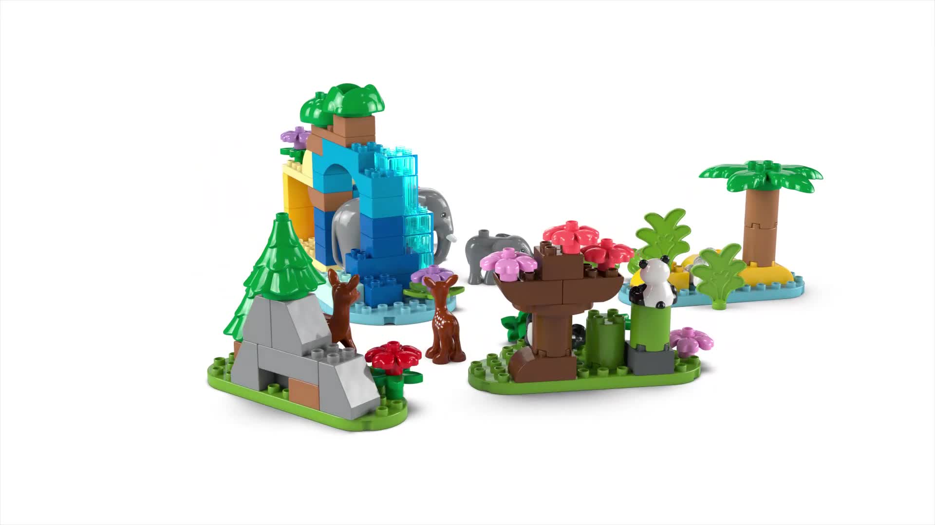 LEGO DUPLO Town Wildtier-Familien 3-in-1 Set - Produktbild-Vorschau 7