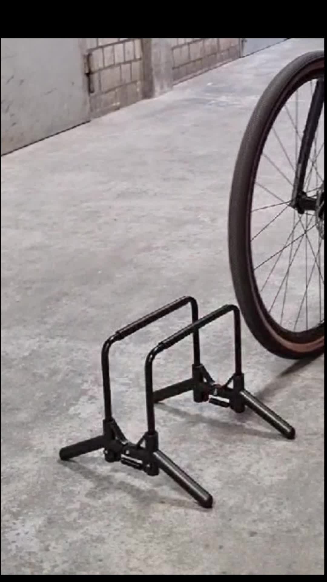 Fahrradständer Boden, selbstschließend – platzsparend, Produktbild-Vorschau 7
