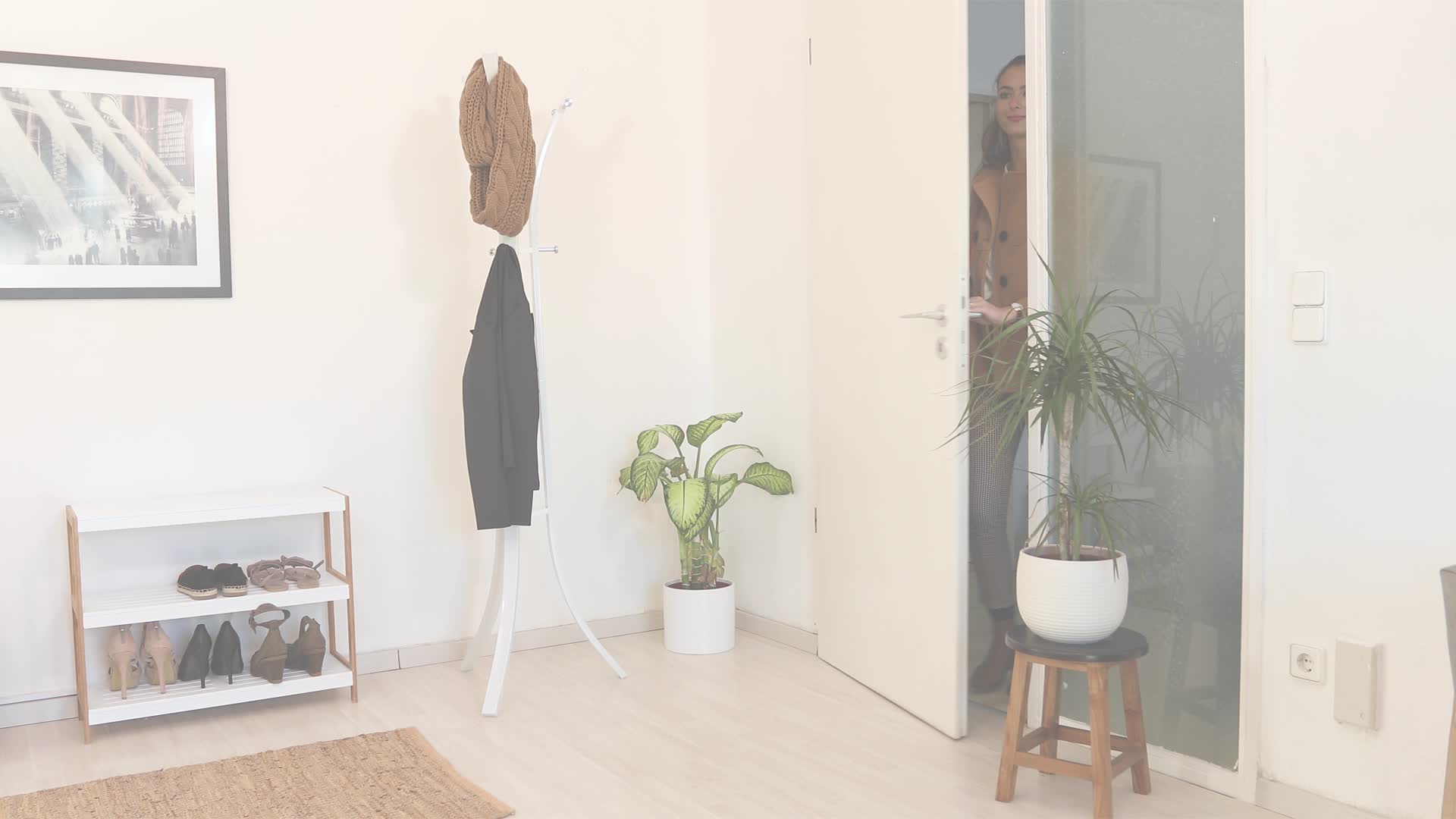 Relaxdays Garderobenständer "Style", Stabile Standgarderobe Produktbild-Vorschau 7