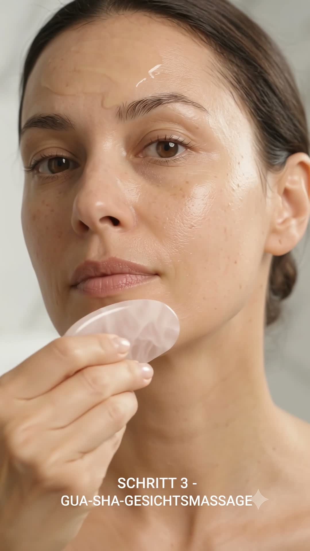 Jade Roller & Gua Sha Set – 100% Echter Jadestein – Produktbild-Vorschau 7