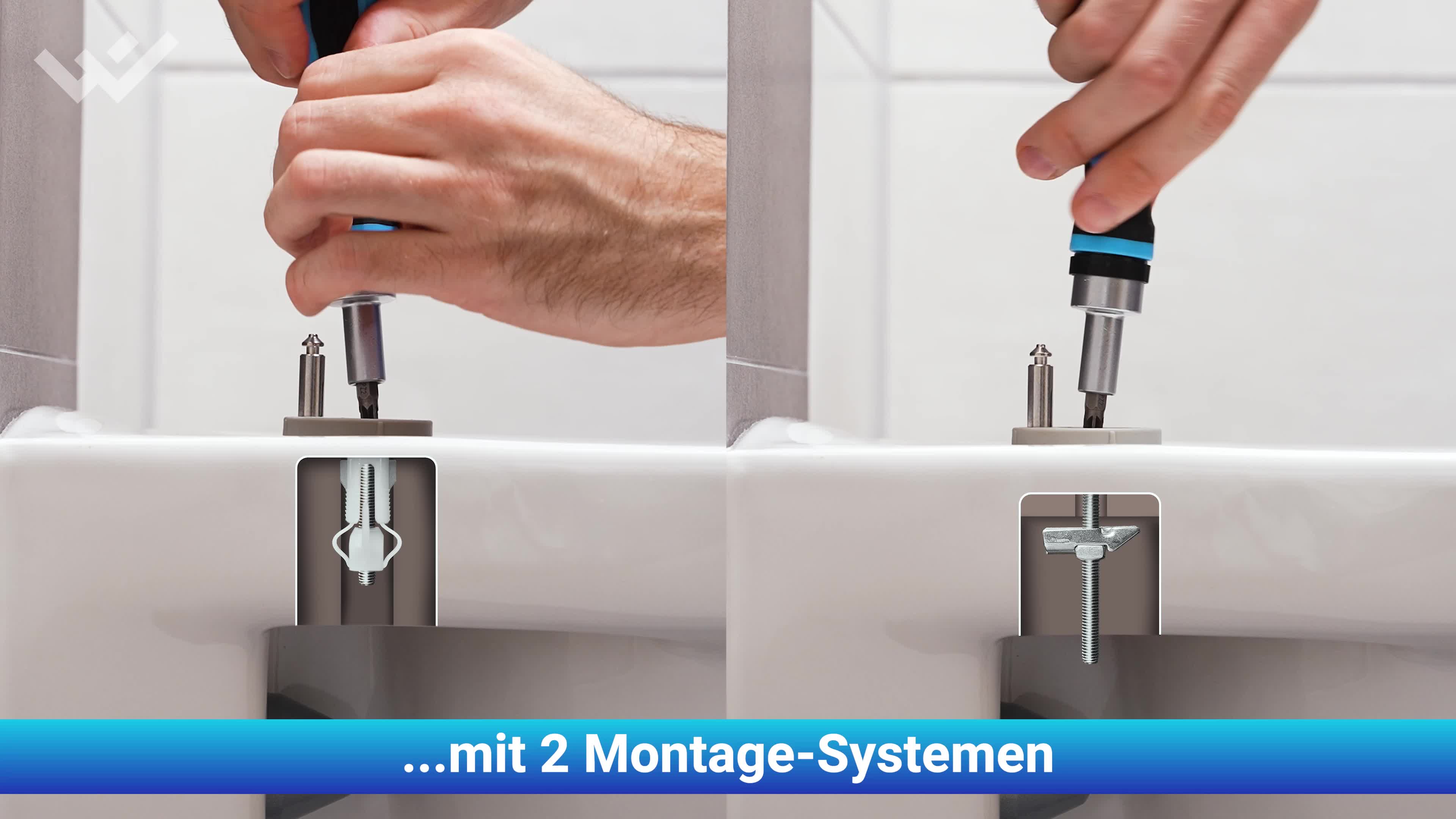 LOBENSWERK Toilettendeckel mit Absenkautomatik [Einfache Produktbild-Vorschau 7
