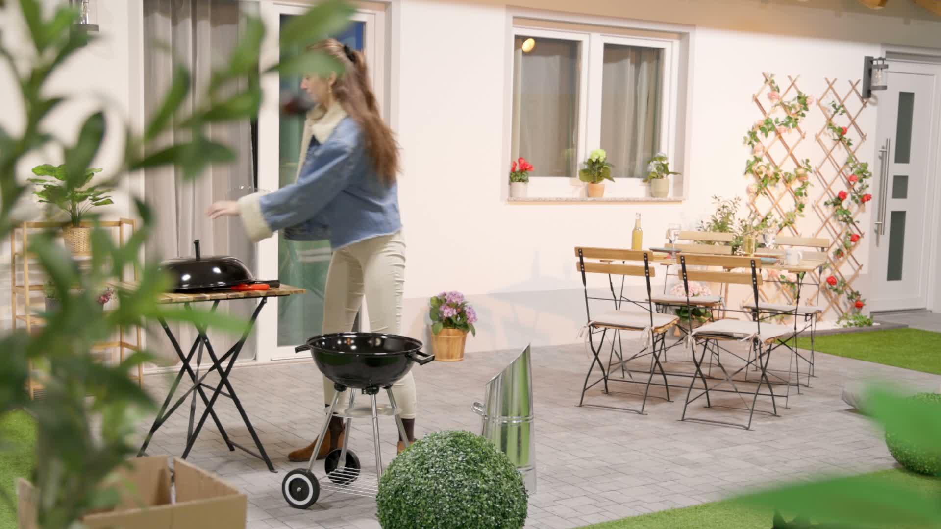 Relaxdays Kohlenschütte, 16 Liter, Eisen, Kohleeimer mit 2 Produktbild-Vorschau 7