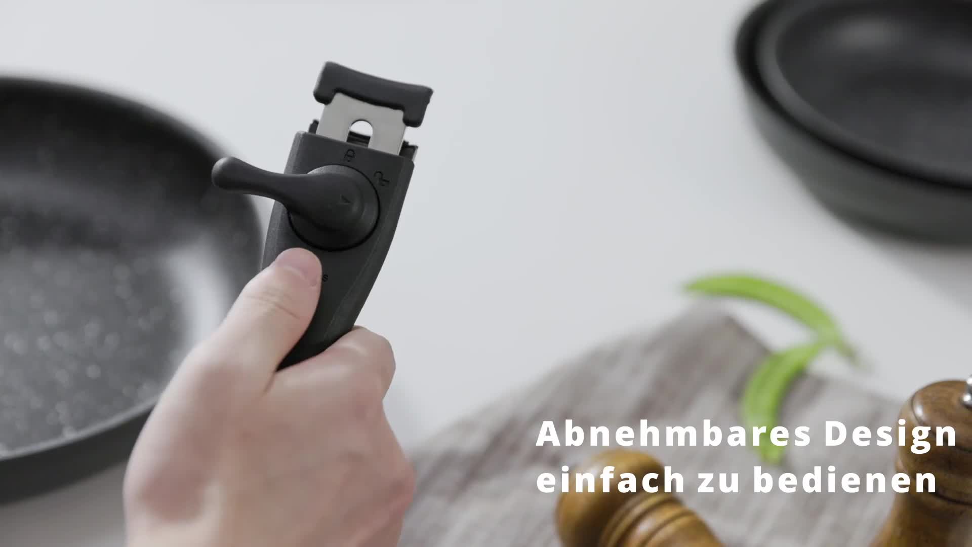 Pfannen Set 4 tlg | 20+24+28 cm | Bratpfannenset mit Produktbild-Vorschau 7