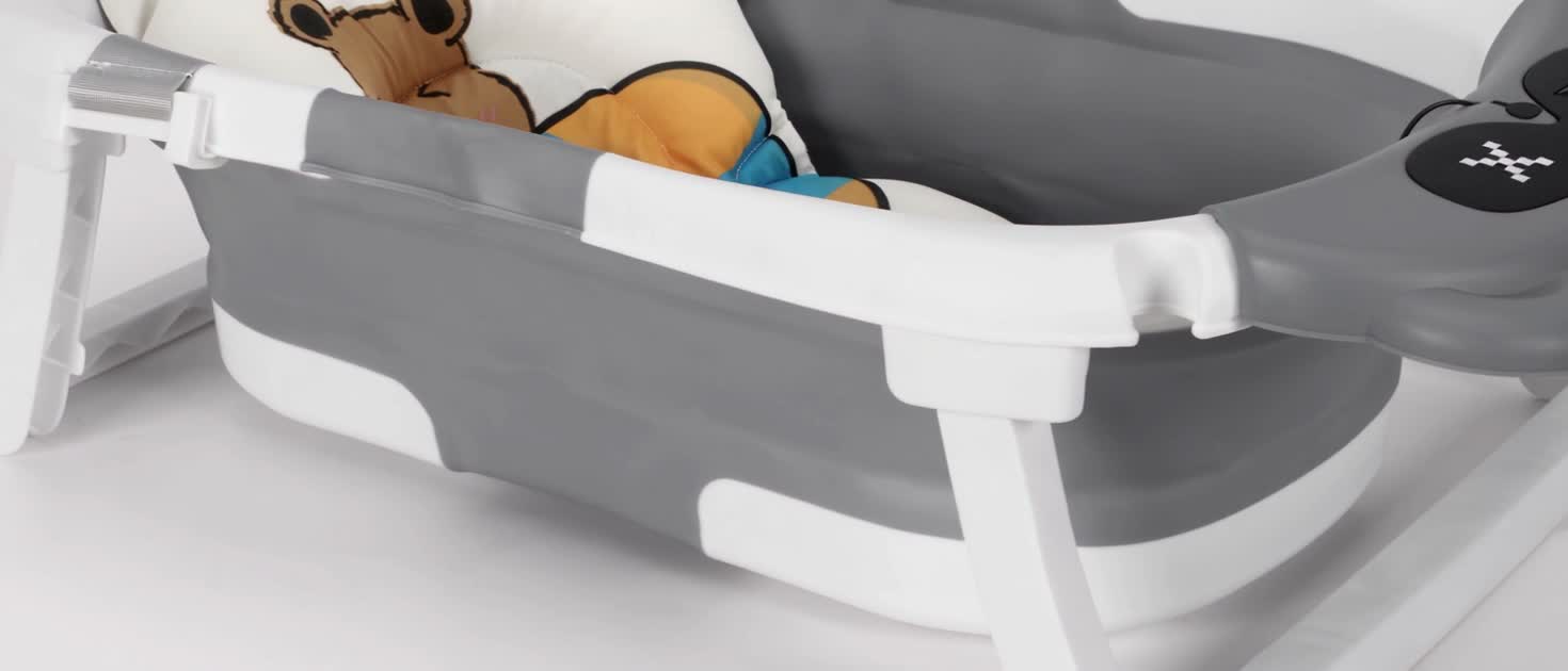 Bettizia Baby Badewanne Faltbare Babybadewanne mit Gestell Produktbild-Vorschau 7