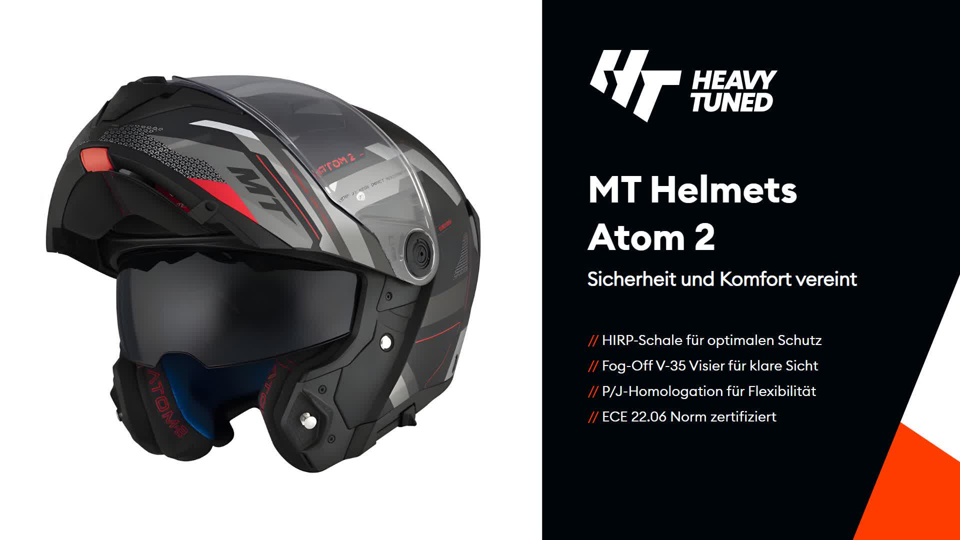 Mt Helmets Atom 2 Sv Bast Modularhelm Schwarz 2XL Schwarz Produktbild-Vorschau 7