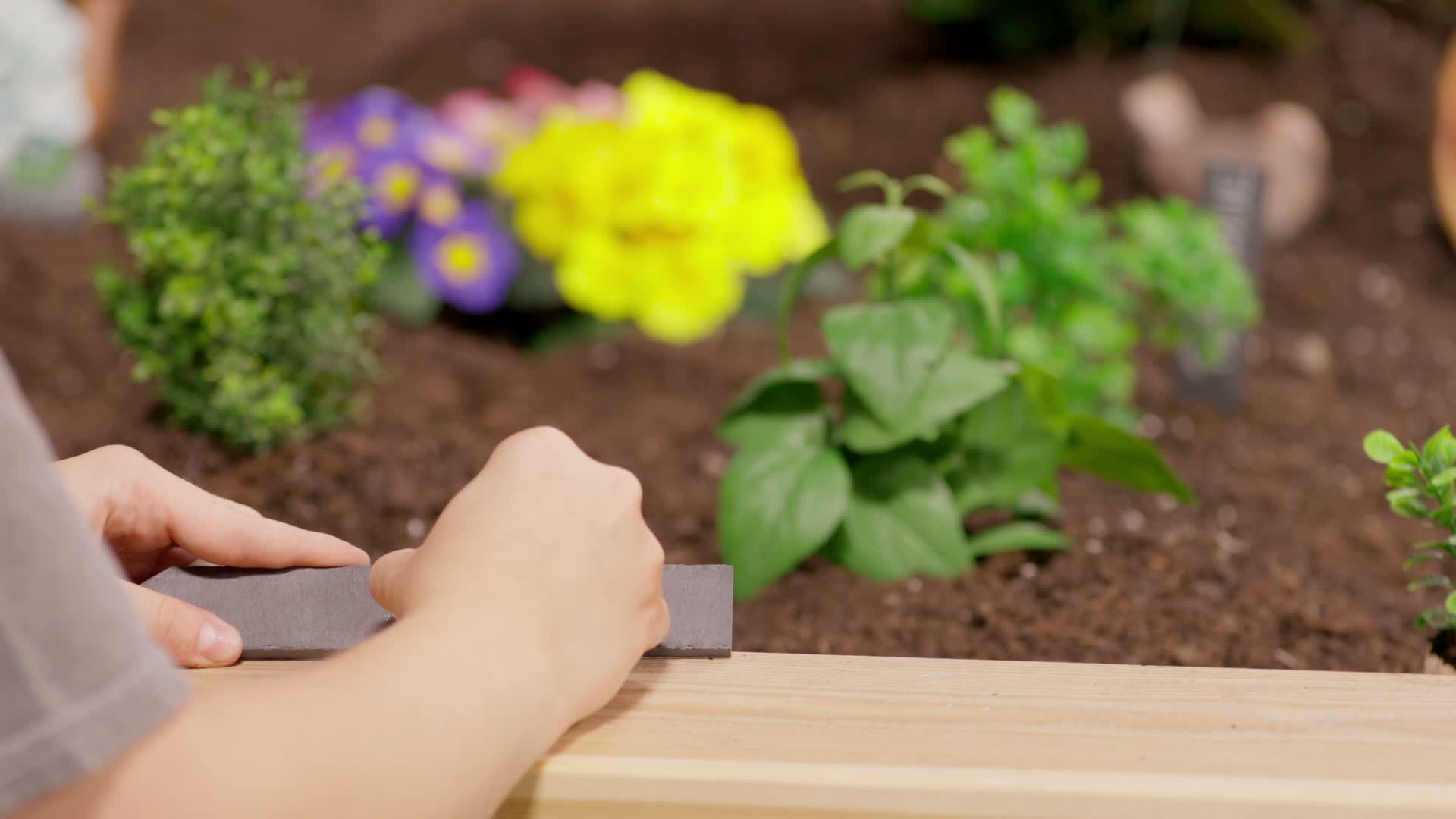 Relaxdays Pflanzenstecker 10er Set, Garten & Kräuterbeet, Produktbild-Vorschau 7